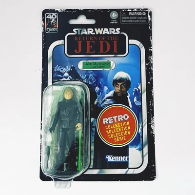 Star Wars Retro Collection Luke Skywalker Jedi Knight 3.75" Action Figure - Image 1 of 3