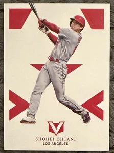 2022 CHRONICLES VERTEX SHOHEI OHTANI ANGELS RED PARALLEL #9/100 - Picture 1 of 2