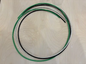 5 ft, 6 awg THHN or THWN-2 copper wire. 3 conductors: black, white, green - Picture 1 of 2