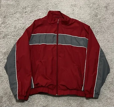 Chaqueta Deportiva de Roundtree and Yorke Talla XL Rojo Poliéster Foto 1 de 3