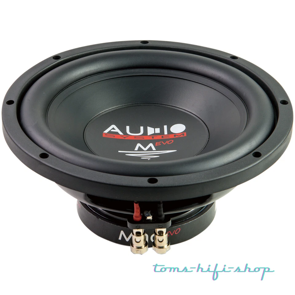 Audio System 25cm 400 Watt Subwoofer 4 Ohm M10 EVO Auto Woofer 10" M-Series M-10 - Bild 1 von 1