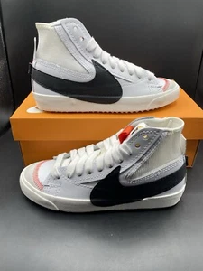 Nike Blazer Mid 77 Jumbo Mujer Talla 6.5 Blanco Negro Vela Zapatos DQ1471-100 - Imagen 1 de 5