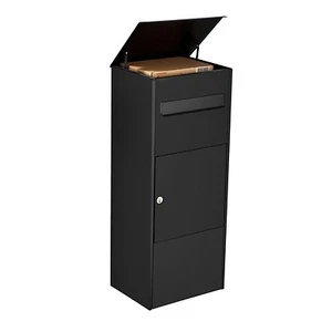 OAK 480 Paketbriefkasten, Entnahme vorne mit Montagefuß für die Bodenmontage - Bild 1 von 6