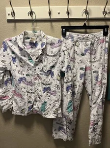 Pottery Barn Teen Unicorn at Heart Flannel Pajamas Small - Picture 1 of 6