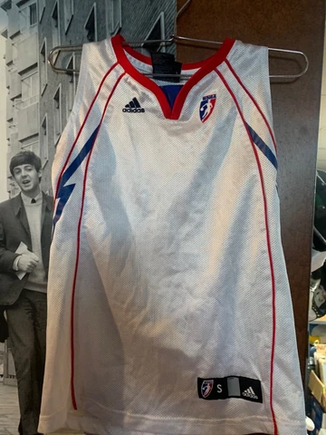 blank white WNBA Jersey Youth Small S Girls children's Girls Cover