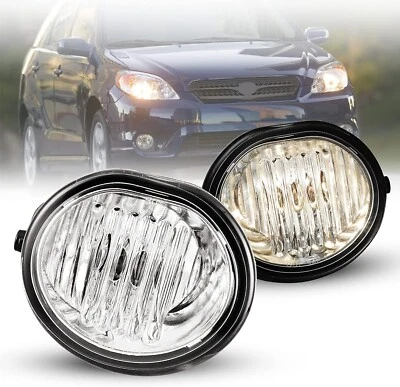 Par de luces antiniebla para Toyota Matrix Pontiac 2003-2008 vibra luces de parachoques con cable Foto 1 de 4