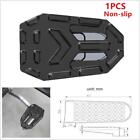 1X Widening Non-Slip Brake Pedal Pad Motorcycle Bike Aluminum Part Fit For Bn600