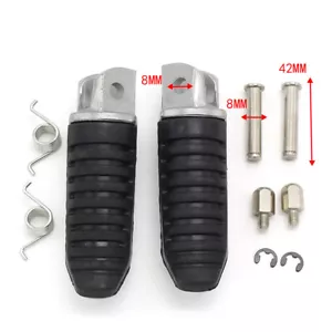 Clavijas de pie delanteras/brazo de escalón principal para Suzuki GW250 SFV650 GSXS750 SV650 - Imagen 1 de 7