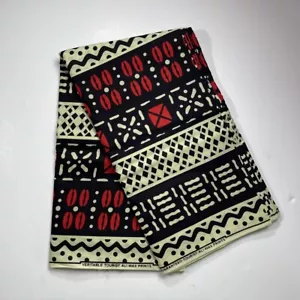 Tela de polialgodón multicolor diseño mixto Ankara con estampado africano - por yarda - Imagen 1 de 2