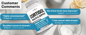 NEW AGE Cortisol Supplement for Women - Natural Based Balance - Ashwagandha - Picture 1 of 8