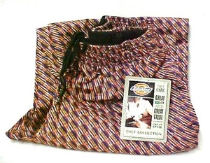 Pantalones Dickies Chef a rayas sarga banda boxer CW050101 XS descontinuados nuevos - Imagen 1 de 8