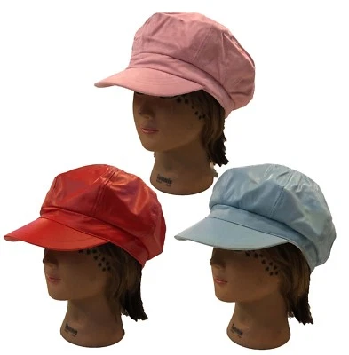 Applejack Newsboy Cabbie Gatsby Golf Conducción Imitación Gamuza PU Mujeres Dama Sombrero Gorra  Foto 1 de 4
