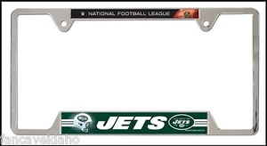 New York Jets Metal License Plate Frame - Picture 1 of 1