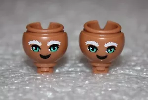 Playmobil 2x Head Eyelashes (South America / Woman) Top Condition - Picture 1 of 3