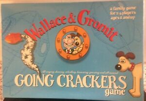 WALLACE AND GROMIT GOING CRACKERS BOARD GAME PRESSMAN 1998 RARE & VGC. BOXED