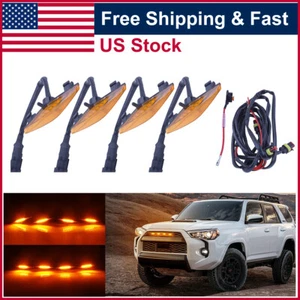 4PCS Raptor Style Amber Grille LED Lights For 2014-2021 Toyota 4Runner - Bild 1 von 11