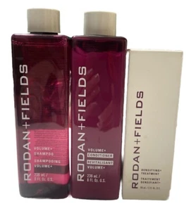 Rodan & Fields Volume+ Shampoo Conditioner & Densifying Treatment Set NEW - Picture 1 of 5