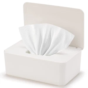 Baby Wipes Dispenser,Keeps Wet Tissue Fresh, Non-Slip Wipes Case, Wipe Container - Picture 1 of 11