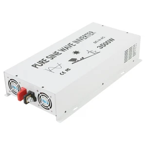 3500W Pure Sine Wave Inverter 96V 110V to 110V 120V Home Solar Power System Car - Picture 1 of 7