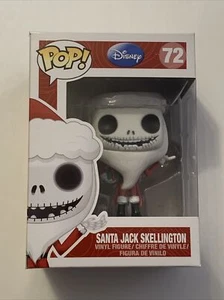 Funko Pop The Nightmare Before Christmas Santa Jack Skellington #72 Brand New - Picture 1 of 7