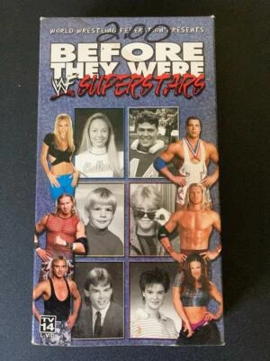 VHS Pro Wrestling WWF Home Video WWE Before They Were WWF Superstars - Image 1 of 2