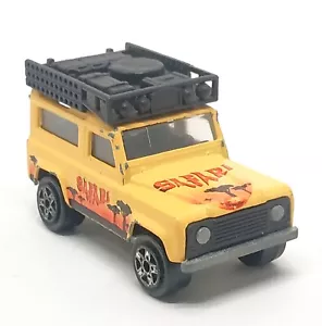 Majorette Land Rover Safari - Marrone 1/60 (3") Usato 001 - Foto 1 di 7