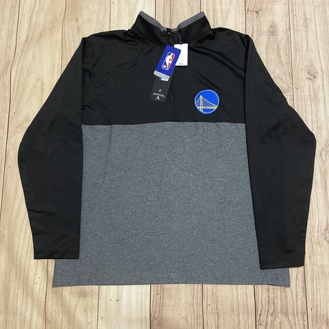 Antigua Official NBA Golden State Warriors Quarter Zip Jacket Men's Size XL Cover
