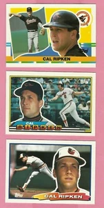 LOTE GRANDE DE 3 CAL RIPKWN TOPPS COMO NUEVO - Imagen 1 de 1