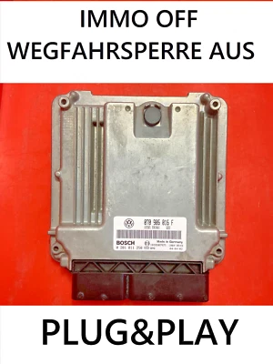 IMMO OFF / PLUG&PLAY VW Touareg TDI 2,5 BAC 0281011258 - 070906016F/Fast Courier - Immagine 1 di 4