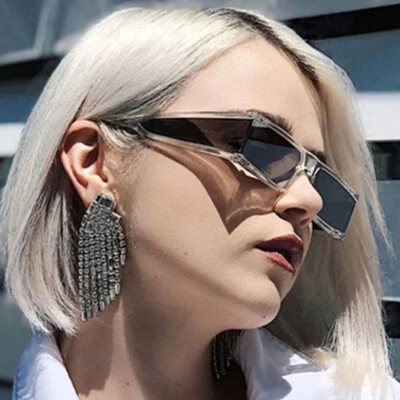 Gafas de sol cuadradas Steampunk Y2K para hombres mujeres retro exteriores sombras gafas Foto 1 de 4