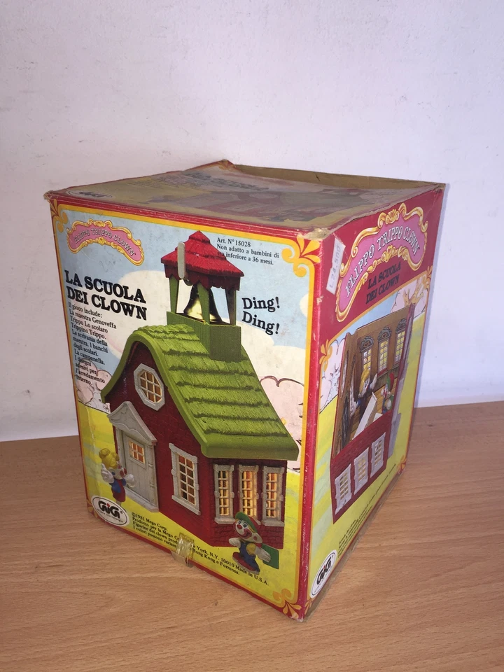 Mego Flippo Trippo Clown Around LA SCUOLA con MAESTRA e TRIPPINO MIB, 1981 - Imagen 1 de 4