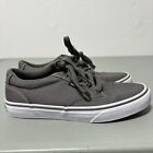 Vans Gray Neutral Low Sneakers Youth Size 4.5 Boys Casual Lace Up