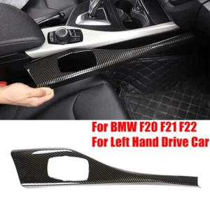 Für BMW 1er F20 F21 2012-2019 Multimedia Panel Abdeckung Kohlefaser-Optik LHD - Picture 1 of 11