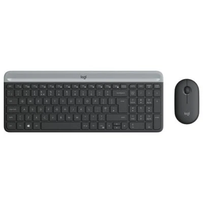 Logitech Tastiera e mouse MK SERIES Mk470 Slim Combo Graphite 920 009196 - Immagine 1 di 4