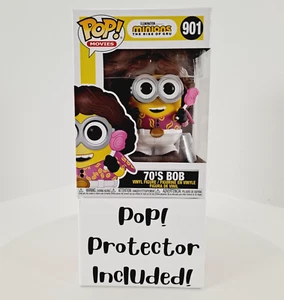 Funko Pop! Películas 901 Minions The Rise of Gru años 70 Bob - Imagen 1 de 6