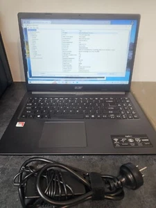 ACER ASPIRE A315-22 15.6" HD | AMD RADEON R3 | 12GB RAM | 256GB SSD LAPTOP - Picture 1 of 11