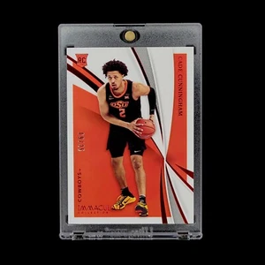 RC Numbered #/25 Cade Cunningham 2021 Immaculate Collection Collegiate Rookie #1 - Picture 1 of 3