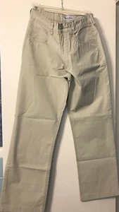 PANTALONES CARGO ELLE ET LUI EXCLUSIVOS MARFIL/BEIGE PARA HOMBRE USADOS 28X28 - Imagen 1 de 6