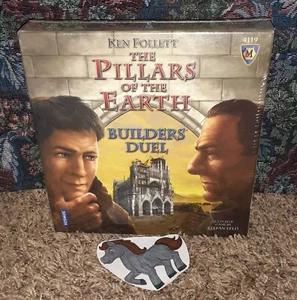 NEW KEN FOLLETT THE PLILLARS OF THE EARTH BUILDERS DUEL GAME #4119 - Picture 1 of 1