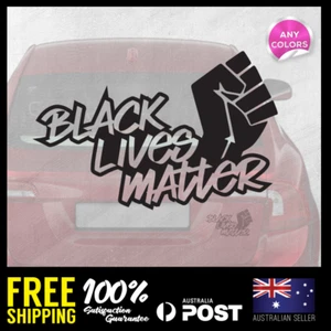 Black Lives Matter 195x116mm Stickers Decals Window Car Ute Van 4x4 Laptop - Picture 1 of 2