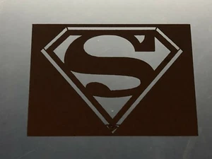 Superhero Stencil MYLAR Sheet 190 Micron - Picture 1 of 17