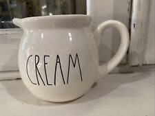 Rae Dunn Artisan Collection by Magenta ceramic pitcher  "CREAM" [4"] NEW creamer