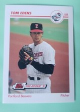 1991 Line Drive AAA #407 Tom Edens - Portland Beavers 