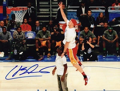 Foto firmada por Chase Budinger Houston Rockets 8x10 certificado de autenticidad LOM (PH1978) Foto 1 de 2