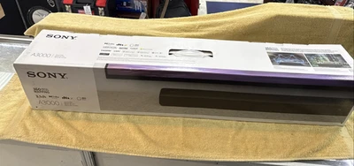 Nueva barra de sonido Sony HT-A3000 3,1 canales Dolby Atmos 360 asignación de sonido espacial, negra Foto 1 de 4
