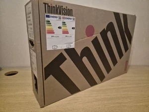 Lenovo ThinkVision E24-28 23.8" Full HD IPS LED 60Hz 6ms Flat Monitor Screen TV - Picture 1 of 16