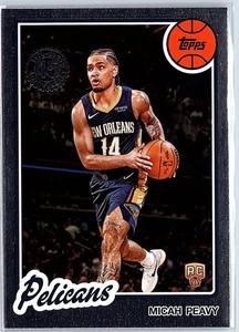 2025-26 Topps NBA Micah Peavy 1980-81 Base RC #80BK-83 Pelicans - Bild 1 von 10