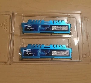 G.SKILL RIPJAWS F3-10666CL8D-4GBXM 8GB 2x4GB DDR3-1333 PC3-10666 Intel XMP listo - Imagen 1 de 4