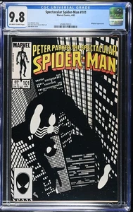 Spectacular Spider-Man #101 - Marvel Comics 1985 CGC 9.8 Whiplash appearance. - Picture 1 of 2