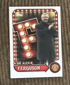 2025-26 Sir Alex Ferguson Manchester United Name In Lights SP - Bild 1 von 2